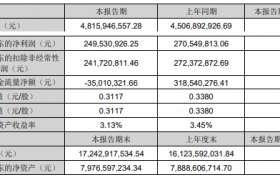 利尔化学上半年营收48.16亿元，核心产品量价助涨营收、汇兑损失吞噬利润