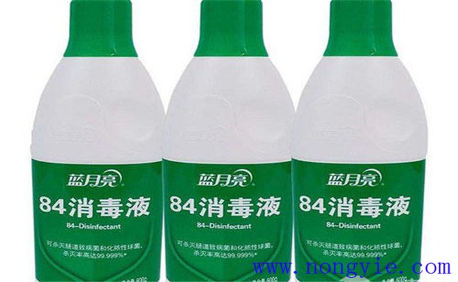 84消毒液的主要成分 84消毒液能不能给牛舍消毒