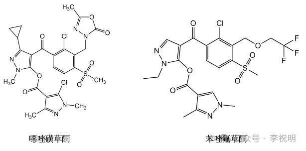 新型苯甲酰吡唑类除草剂——噁唑磺草酮