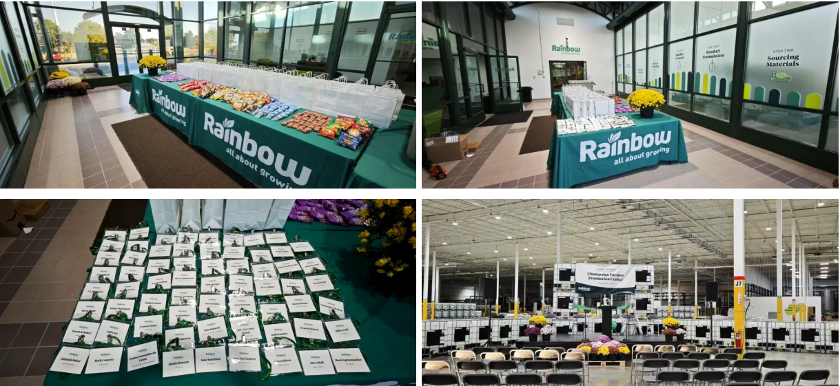 Rainbow伊利诺伊州香槟合作伙伴生产中心开业，强化北美供应链能力