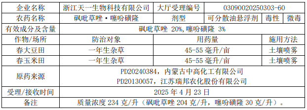 新一批457个农药拟登记：溴虫氟苯双酰胺国内企业拟首登，氟唑、氟吡菌酰胺仍是登记大热门