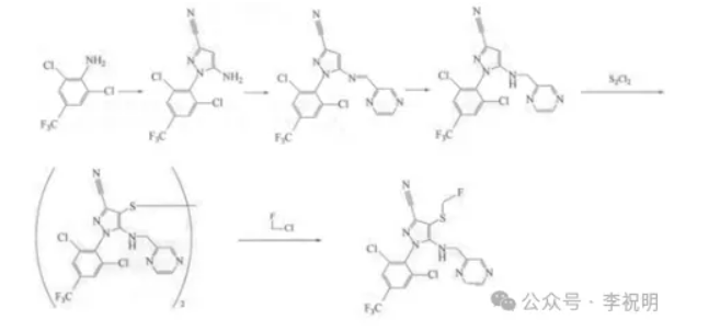 新型苯基吡唑类杀虫剂—嗪吡唑虫胺/吡嗪氟虫腈
