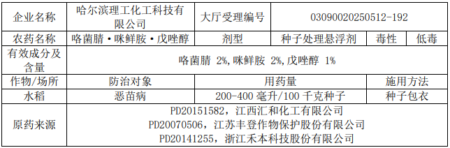 新一批636个农药拟登记：氟唑菌酰胺原药数量再＋6，溴氰虫酰胺、氟吡菌酰胺、乙基多杀菌素等新增多个新型混剂