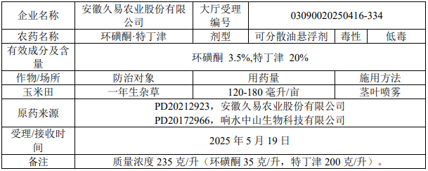 新一批497个农药产品拟登记：氟吡、氟唑菌酰胺仍是原药热门，氟唑菌苯胺拟登三元种子处理剂扩大防治谱