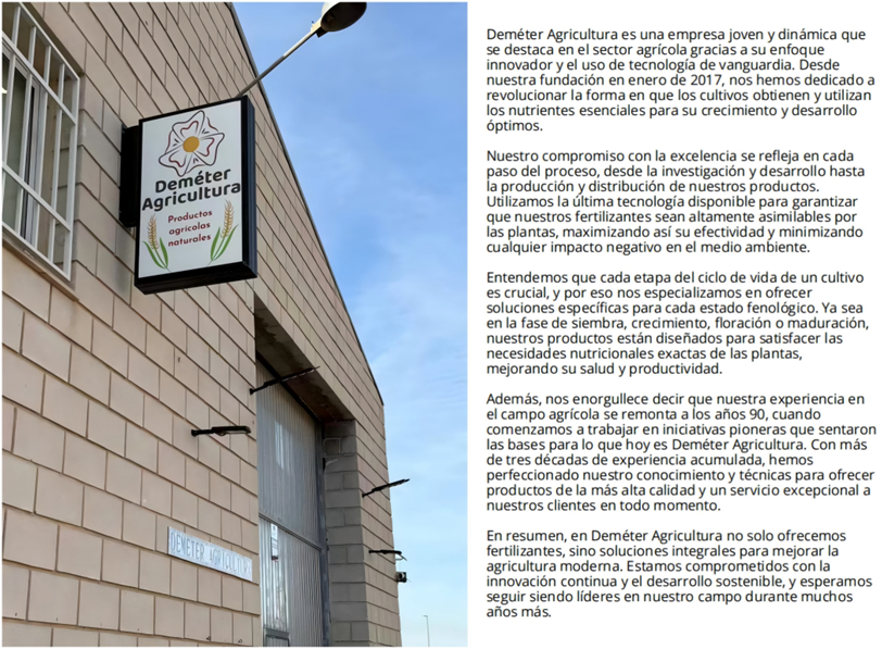 西班牙Deméter高浓缩泡叶藻生物刺激剂——正式进军中国市场