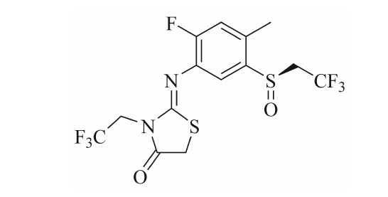 NYZZ202602001_00400.jpg 新型氟乙基硫醚(亚砜)类杀螨剂Sulfiflumin的合成及其杀螨活性验证