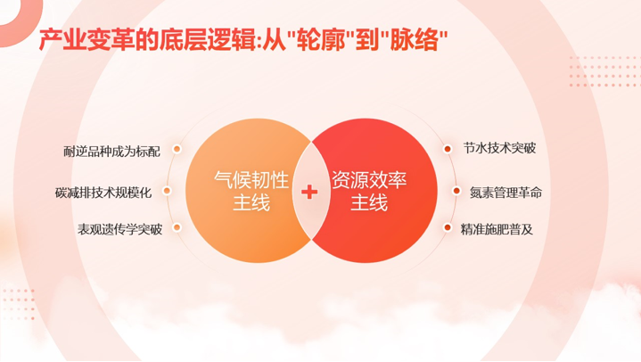 从增产导向到系统效率:2024–2025年四大作物的技术与价值升级路径