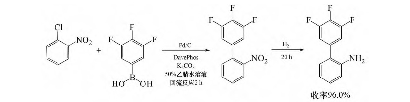 氟唑菌酰胺关键中间体3′,4′,5′-三氟-2-硝基联苯的合成研究进展