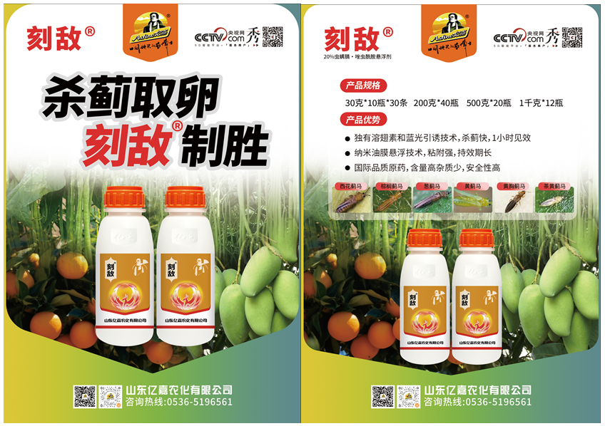 果蔬蓟马头号粉丝小蓟马抗性大怎么办？快用亿嘉刻敌®