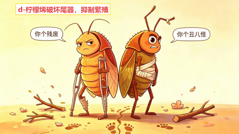 新发现颠覆认知！d-柠檬烯长效控虫秘密，藏在″肢体致残″里
