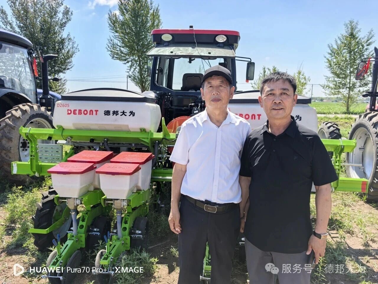 三方联动打造高产样板 德邦大为播种机助力兴安盟农技推广落地