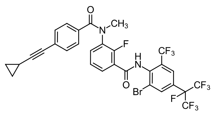 新型双酰胺类专利杀虫剂——氟环炔虫二酰胺