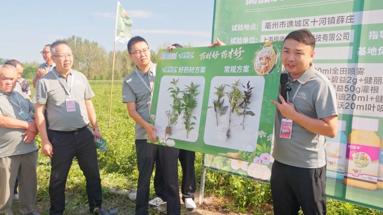 五大核心产品率先登记,明德立达连续八年聚焦中药材健康种植