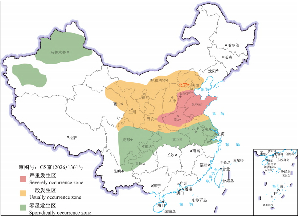 中国小麦茎基腐病发生流行概况及其综合防治对策